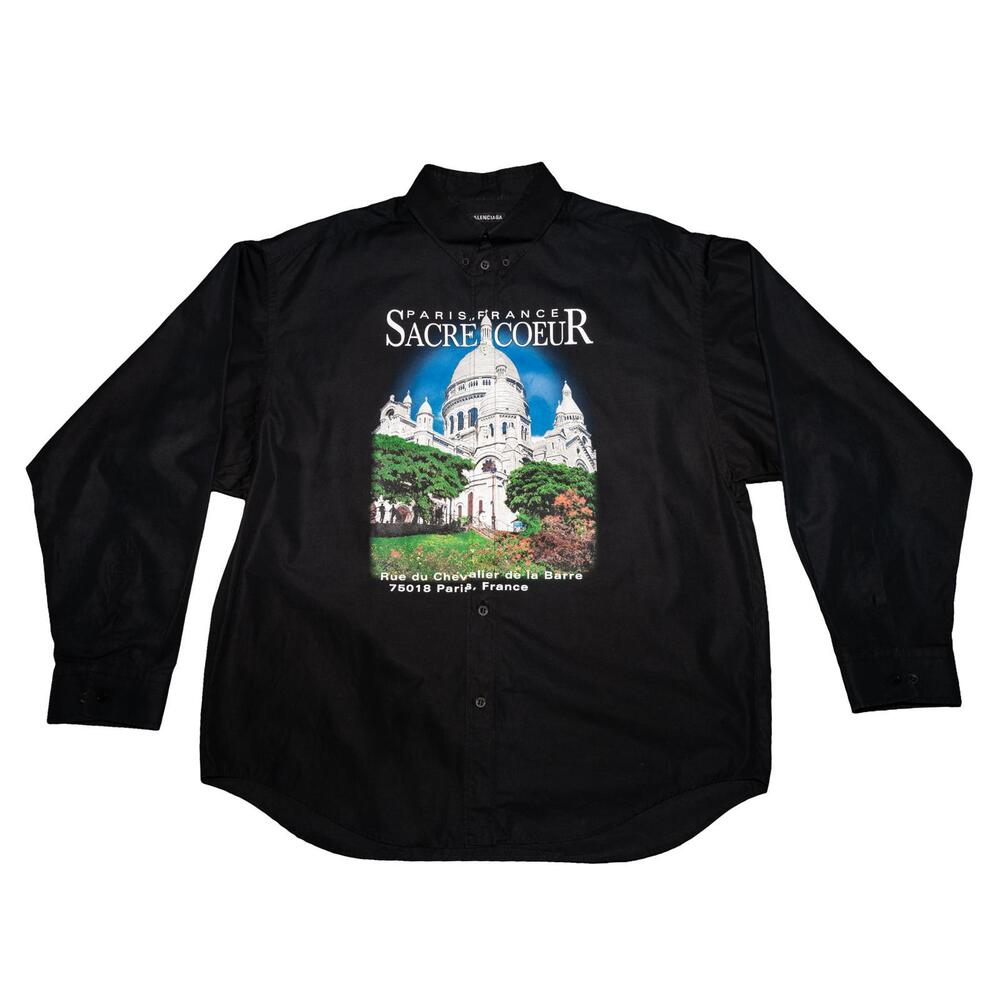 Balenciaga FW2021 Sacre Coeur Church Shirt